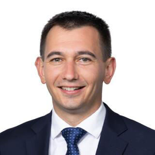 Simeon Brown – Minister of Health Simeon Brown MP, official image