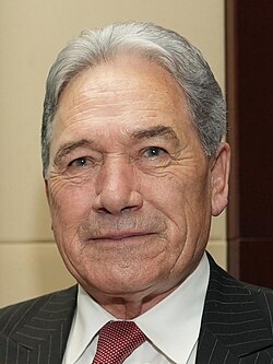 Winston Peters, Deputy Prime Minister of New Zealand